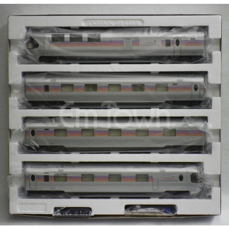 【12両まとめて】TOMIX JR E26系カシオペア 基本セット(HO-088)＋増結セットA((HO-089)＋増結セットB((HO-090)の画像