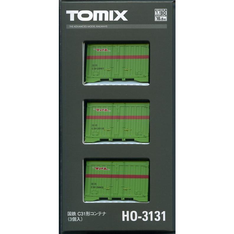 トミックス TOMIX HO-3131 国鉄 C31形コンテナ(3個入) : エムタウン
