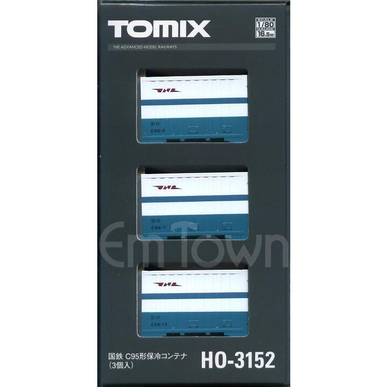 トミックス TOMIX HO-3152 国鉄 C95形保冷コンテナ（3個入