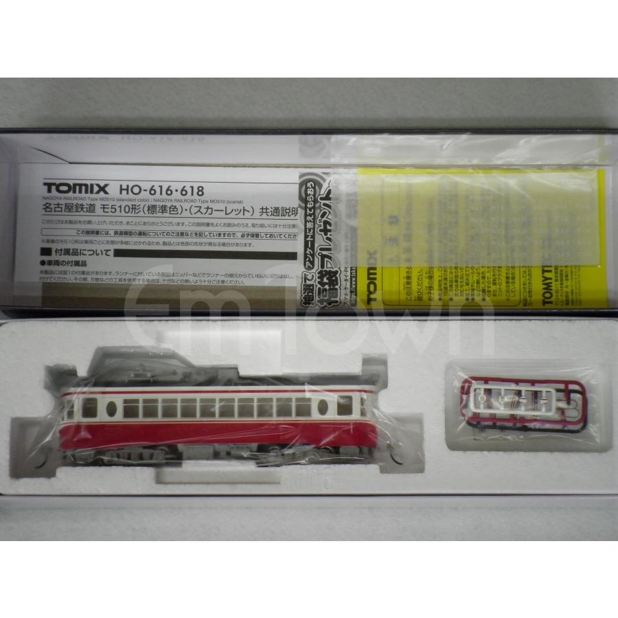 トミックス TOMIX HO-616 名古屋鉄道 モ510形（標準色）《2026年3月