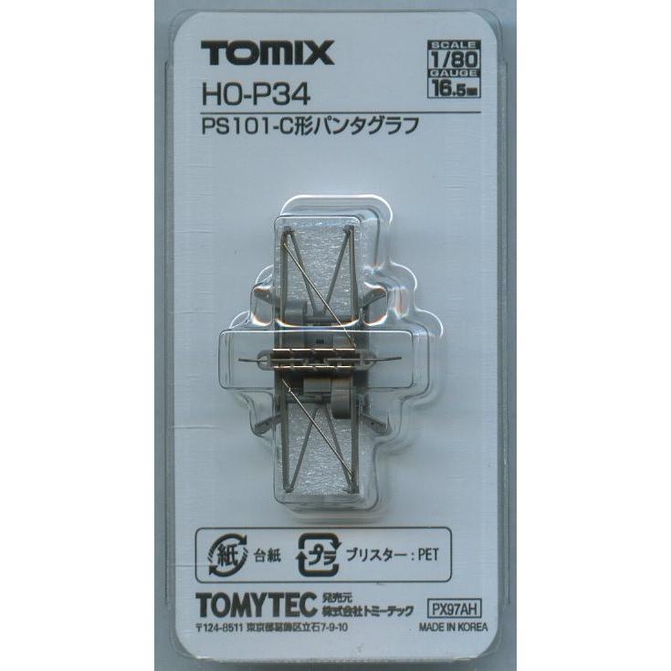 トミックス TOMIX HO-P34 PS101C形パンタグラフ : エムタウン - 通販