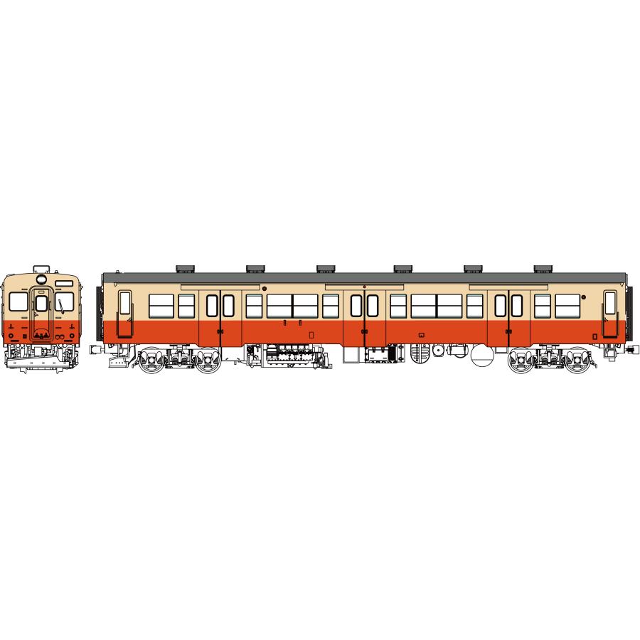 トラムウェイ TW-K30-500A-T 国鉄キハ30 寒地向 一般色 動力なし《16.5