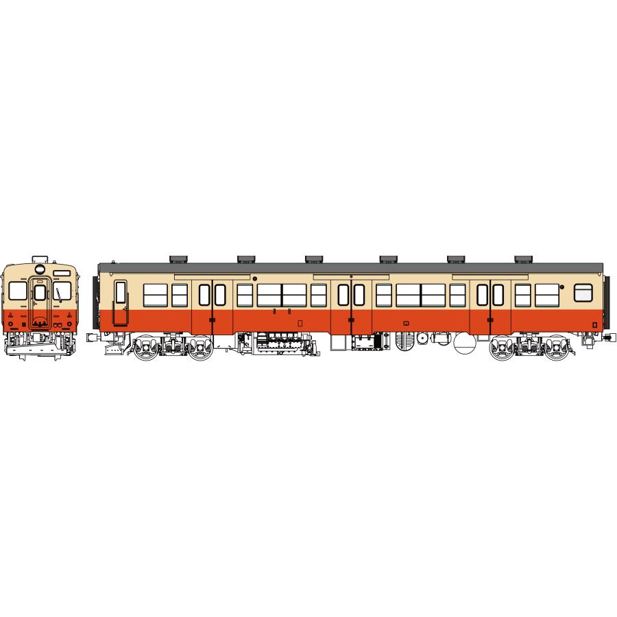 トラムウェイ TW-K35-500A-T 国鉄キハ35 寒地向 一般色 動力なし《16.5