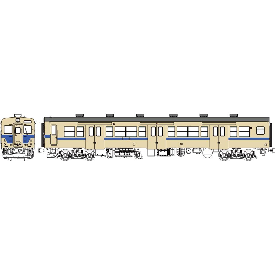 トラムウェイ TW-K35-500C-T 国鉄キハ35 寒地向 相模線色 動力なし