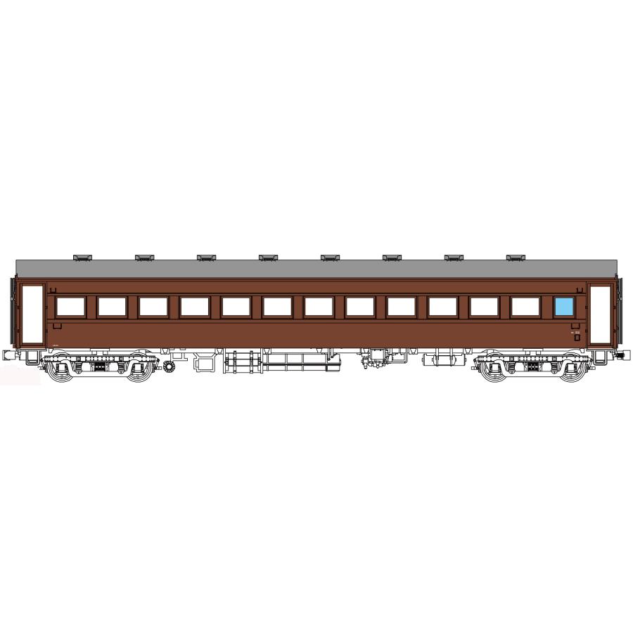 トラムウェイ TW61-12B 国鉄オハフ61-1000代(オハ61緩急車化)ぶどう2号