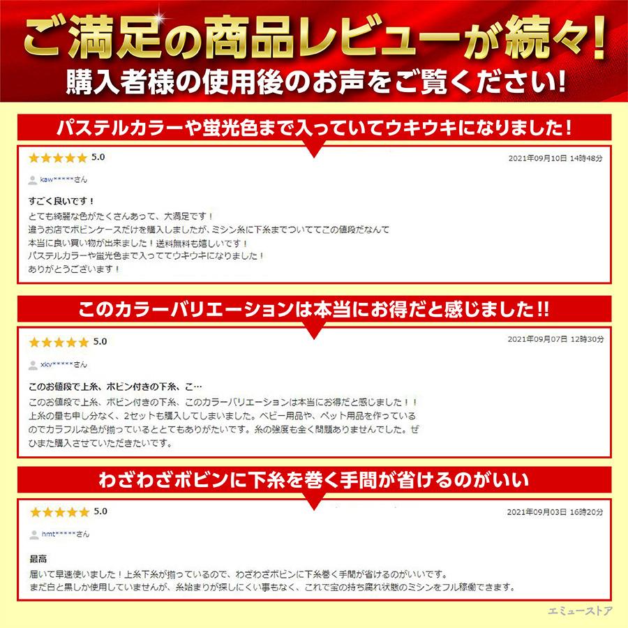 ミシン糸 セット ボビン糸付き 上糸 下糸 プレゼント 手縫い糸 常備糸