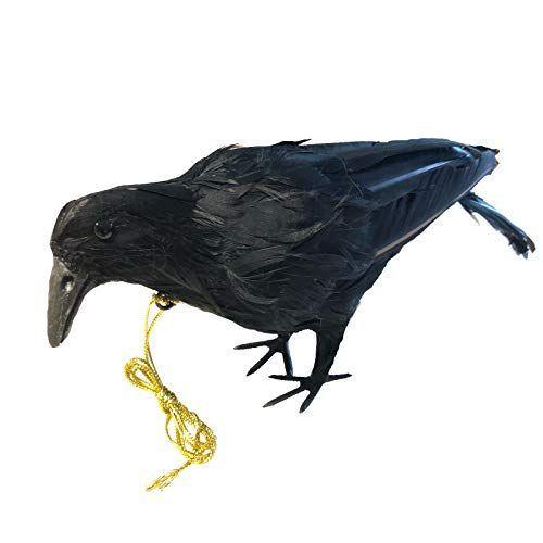 Onesora カラスよけ 本物そっくり リアル羽毛カラス ぶら下げて吊るすだけ カラス撃退 簡単設置 鳥の鳴き声 フン害 巣作り被害 防止 Emu365 通販 Yahoo ショッピング