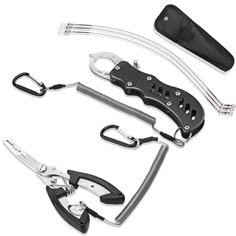 フィッシュグリップ Colorgo 釣り プライヤー フィッシンググリップ アルミ製 超軽量 魚つかみ ステンレス製 防錆 多機能 ルアー Emu365 通販 Yahoo ショッピング