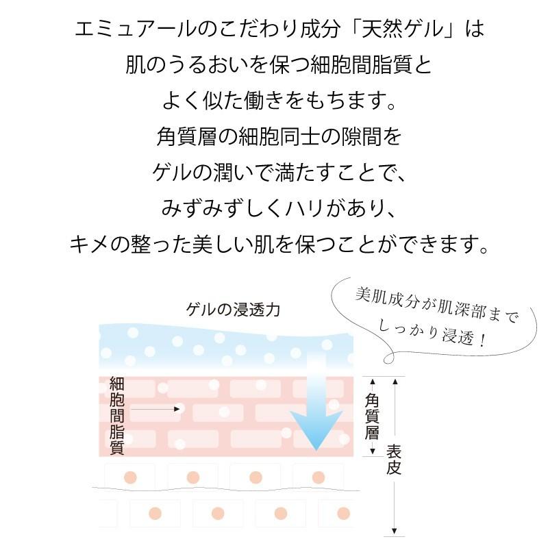 化粧水 保湿 ヒアルロン酸 保湿化粧水 しっとり オイルフリー ローション スキンケア とろみ化粧水 【 エッセンスローション : emuart エミュアール 】｜emuart-gel-cosme｜05