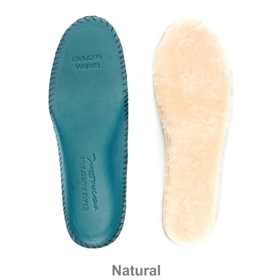 EMU Australia 公式 エミュ Sheepskin Insole Slim シープスキン インソール レディース メンズ 白 秋冬 正規 通販｜emuaustralia｜02