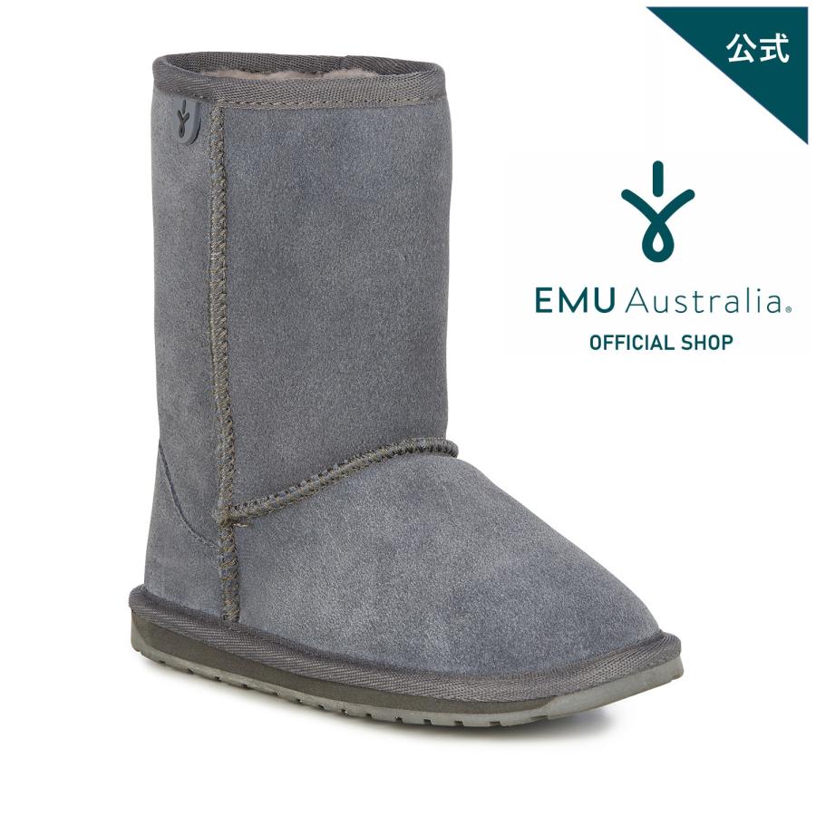 Emu Australia 送料無料 キッズ ブーツ メリノウール Lo Wallaby エミュ ブーツ 最安値 Themtransit Com