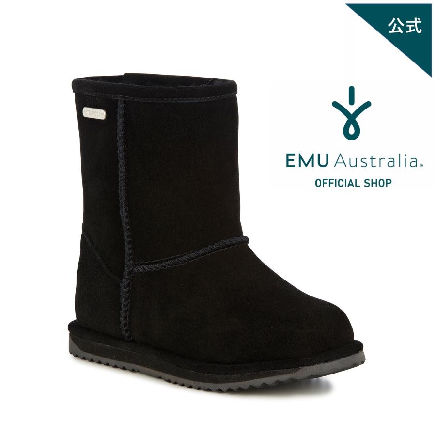 EMU Australia 公式 エミュ Brumby Lo 防水 レイン メリノブーツ 子供 