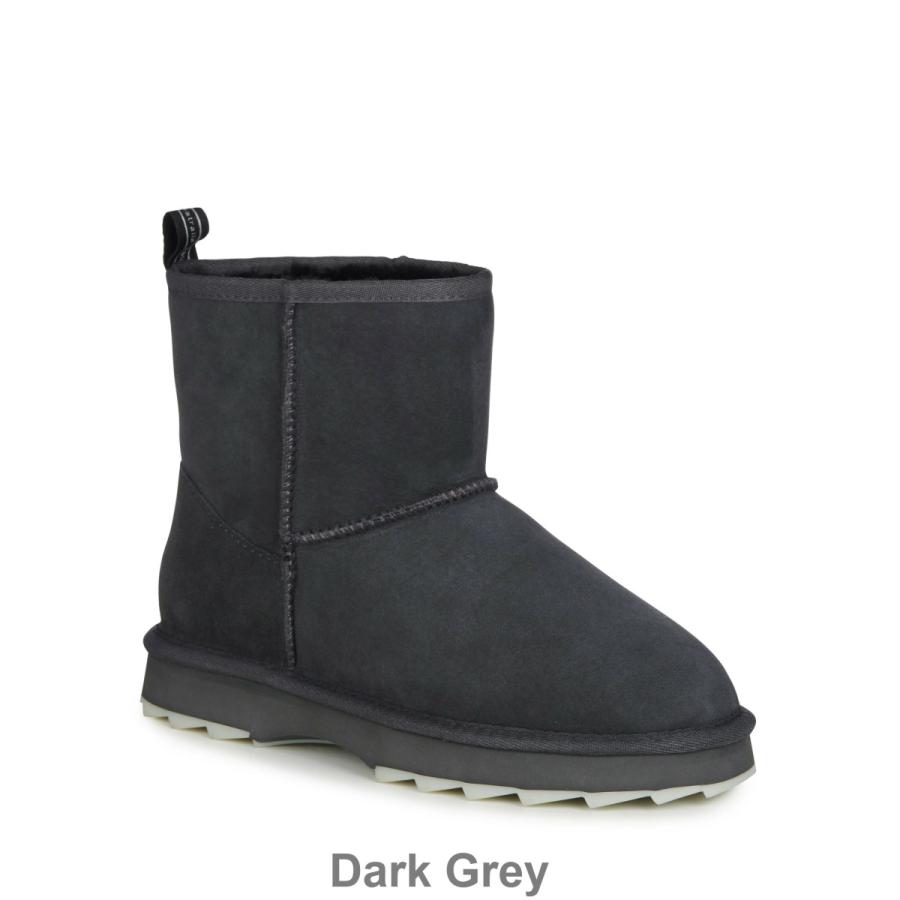 最終値下新品エミュシープスキンレザームートンブーツミドルダークブラウン茶JP25 新品エミュシープスキンレザームートンブーツミドルダークブラウン茶