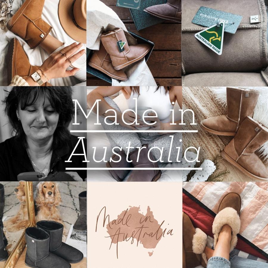 EMU Australia（エミュ オーストラリア） エミュ Platinum Slim Darling シープスキン ムートン ブーツ 防寒 ...