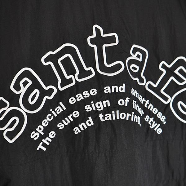 希少！ 90s santa fe フード付ジャケット 刺繍 ロゴ ブルー 日本製 Carhartt (カーハート) [スペシャル] 90s サウスウエスト サンタフェ