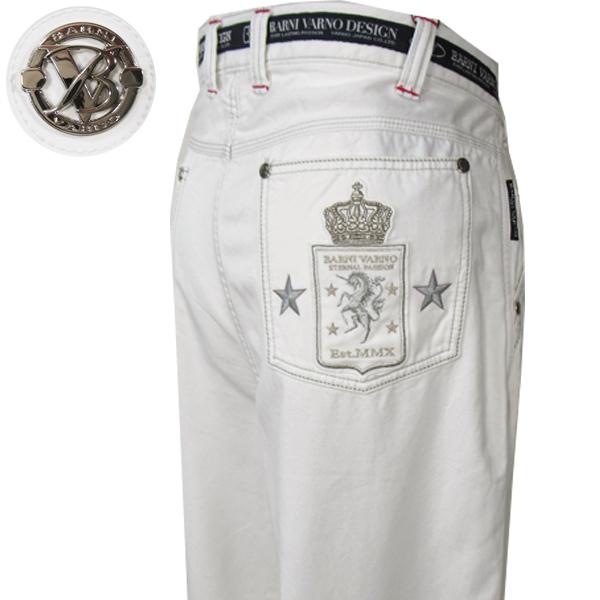 安いそれに目立つ Varno Barni バーニバーノ G 3987 02 91 95 100 105 ユニコーン ロゴ刺繍 ノータックジーンズ メンズ 春夏 ３０ Off 21新作 ソックス進呈 バーニヴァーノ ボトムス パンツ