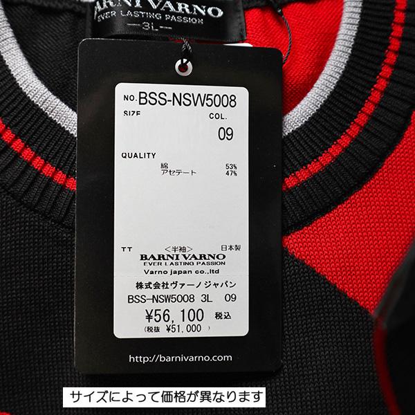 BARNI VARNO（バーニヴァーノ） (3L) 40%OFF 半袖 セーター24新作 春 