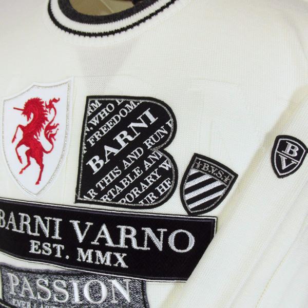BARNI VARNO バーニヴァーノ ゴージャス ユニコーン 総柄 セーター BARNI VARNO バーニヴァーノ ゴージャス ユニコーン 総柄