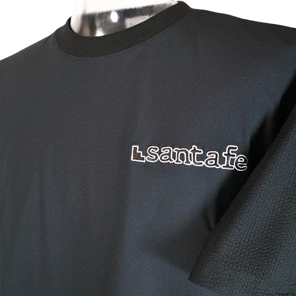 ・サンタフェ 3L(52) 上下セット 2026新作 春夏 メンズ 半袖Ｔシャツ＋ショートパンツ バックロゴ刺繍 tp261-85811-019の画像