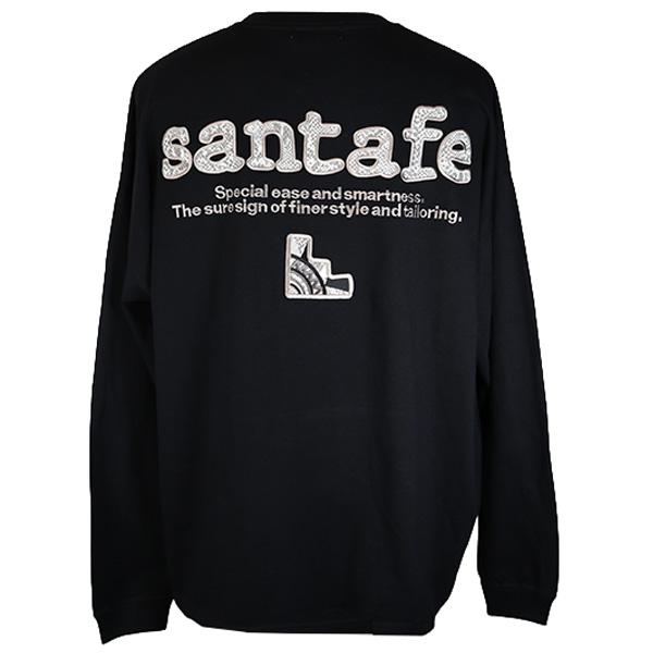 サンタフェ ・サンタフェ LL(50) 長袖Tシャツ メンズ 丸首 オーバー