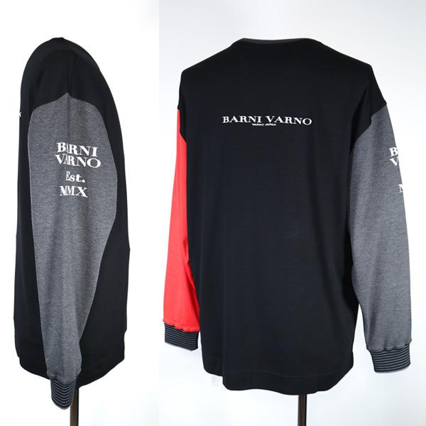 BARNI VARNO バーニヴァーノ ロング Tシャツ LL BARNI VARNO ・バーニヴァーノ(LL) 30%OFF 長袖Tシャツ 24-25