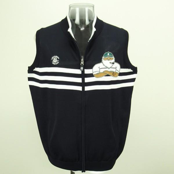 人気絶頂 シナコバ ３０ Off 新作 春夏 メンズ キャラクター フルジップ 前開き 撥水 ニットベスト L Ll Sina Cova ゴルフ V 29 超目玉 Homeofmalones Com