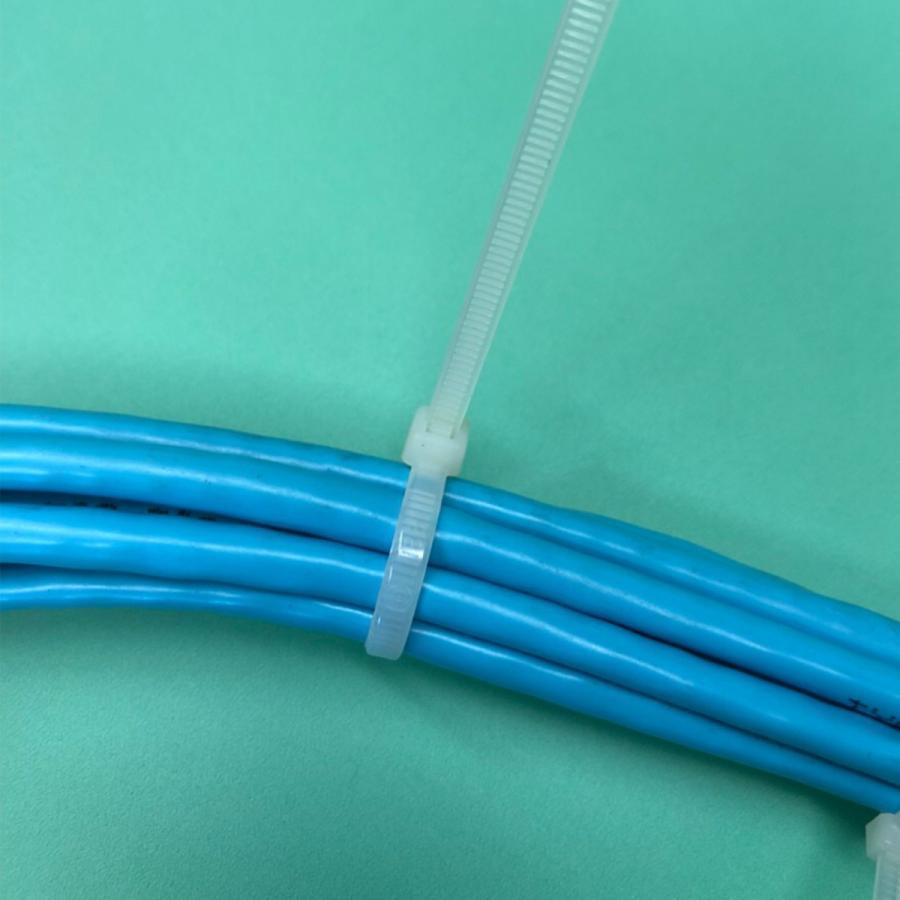 結束バンド インシュロック タイラップ 長さ 100mm 白 1000本入り