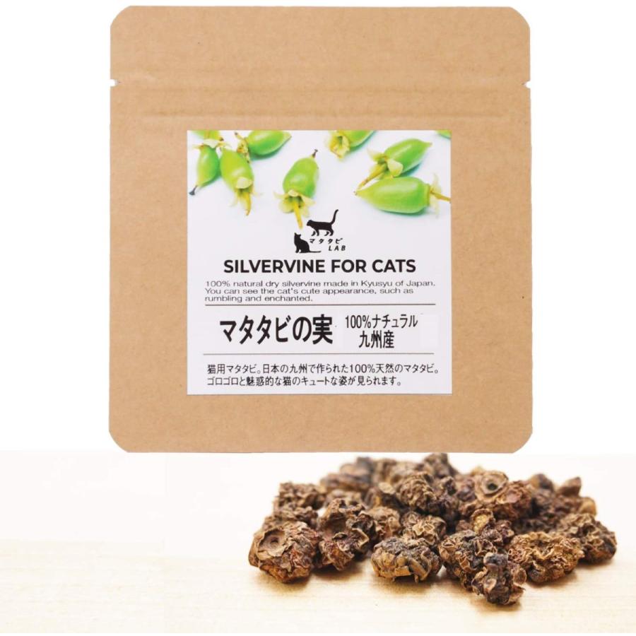 猫用 天然 100％ マタタビ 乾燥 実 10g 無添加 九州産 チャック付き袋