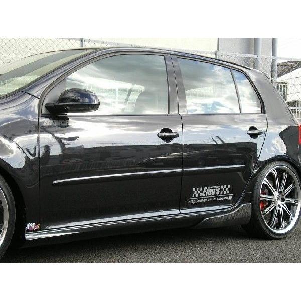 EMU'S(エムズ) GOLF/ゴルフ5 GTI  サイドディフューザー ブラックカーボン |  | 01