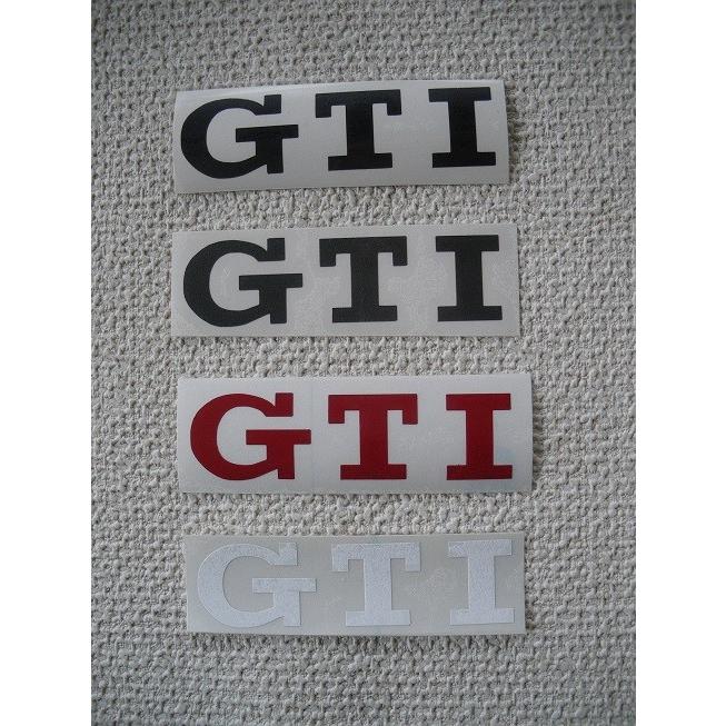GOLF5/6/7 GTIエンブレム用カラーシート2枚SET/ ガンメタ | 