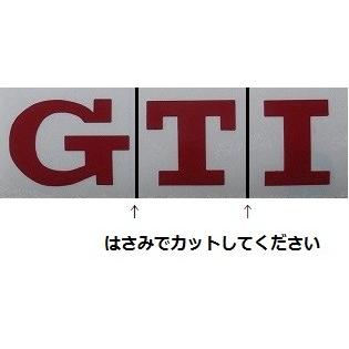 GOLF5/6/7 GTIエンブレム用カラーシート2枚SET/ ガンメタ |  | 01