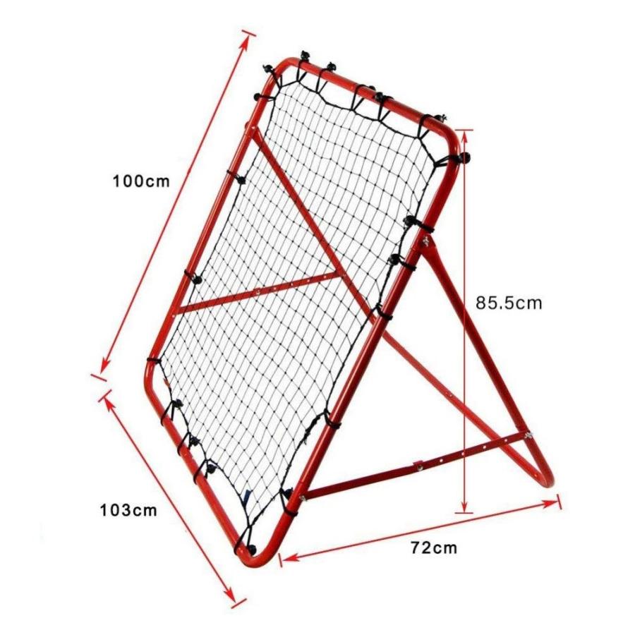 リバウンドネット ポータブル フットサル サッカー 野球 投球 ゴルフ ソフト テニス :10001632:エムワイショップ - 通販