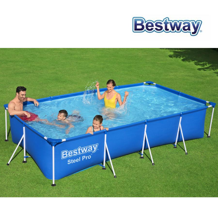 Bestway 56405 ビニールプール 400cm×211cm×81cm ビッグプ−ル 空気 