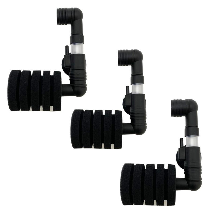 バイオスポンジフィルター XY-2820 3個セット 手軽で高性能 水中