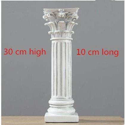 通販 激安 置物 神殿の柱モチーフ 古代ギリシャ様式 石膏柱風 アンティーク調 Highart Com Eg