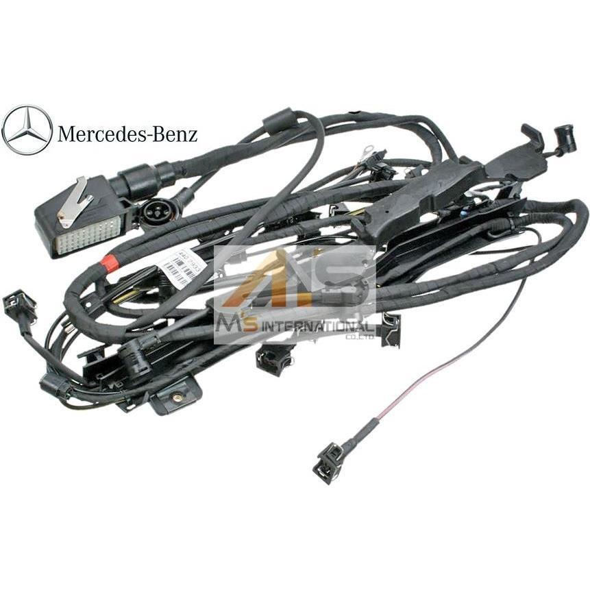 M's】W124 ベンツ Eクラス 後期 直6（M104）純正品 エンジンハーネス
