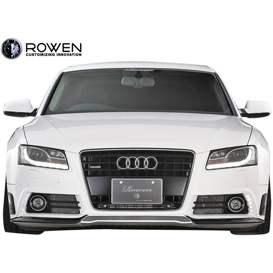 【M's】 アウディ A5 スポーツバック 2.0T 前期 ABA-8T (2010.01-2011.12) ROWEN リアバンパー FRP 未塗装 ロエン  エアロ パーツ 1A003P10の画像