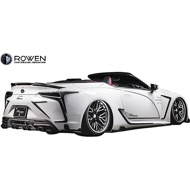 【M's】 レクサス LC コンバーチブル LC500 LC500h (2020.06-) ROWEN サイドステップ 左右 ／／ FRP ロエン ローウェン ロウェン エアロ パーツ 1L007J10｜emuzu-international｜09