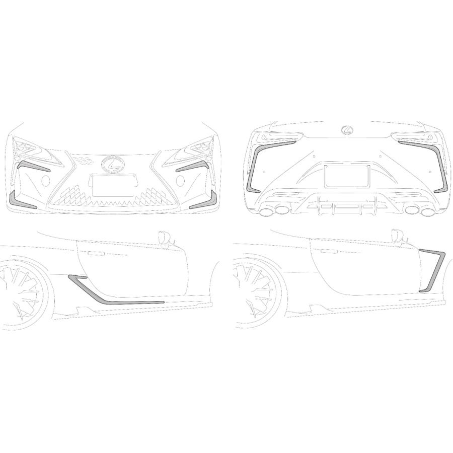 レクサス（LEXUS） 【M's】 LC LC500 / LC500h ( 2017.03- ) ROWEN