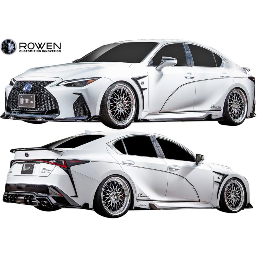 【M's】レクサス IS F-SPORT 後期 (2020.10-) ROWEN フロントスポイラー ／／ FRP ロェン ロウェン LEXUS F SPORT Fスポーツ エアロ パーツ 1L012A00｜emuzu-international｜03