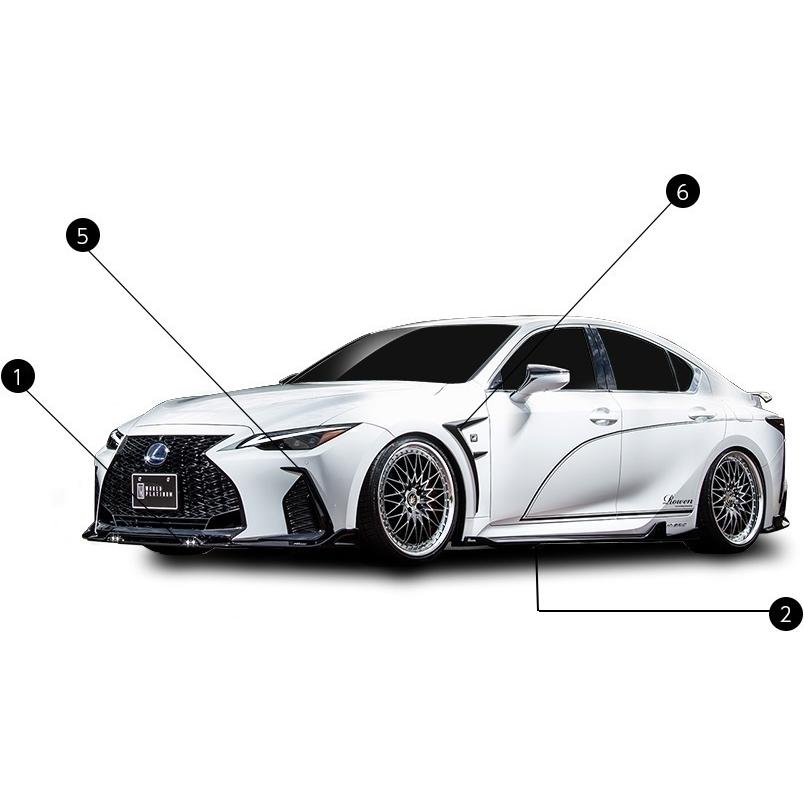m レクサス（LEXUS） 【M's】レクサス IS F-SPORT 後期 (2020.10-) ROWEN