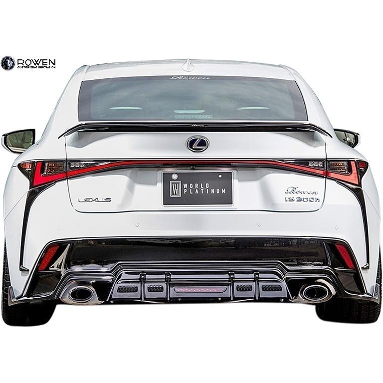 レクサス RC-F TOM's（トムス） ウイングエンドスポイラー カーボン LEXUS RCF用 Toms カーボンウイングエンドスポイラー