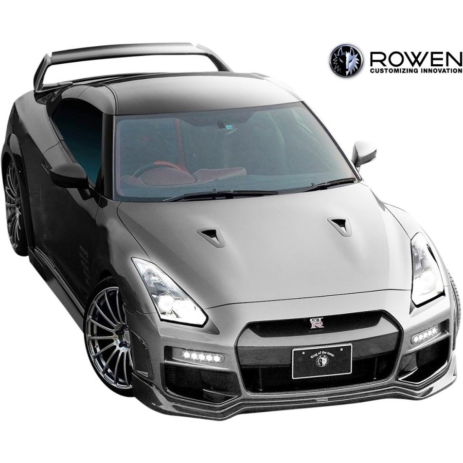 GT-R 【M's】 日産 R35 前期 (2007.12-2010.11) ROWEN フロント GT-R 【M's】 日産 R35 前期 (2007.12-2010.11) ROWEN フロント