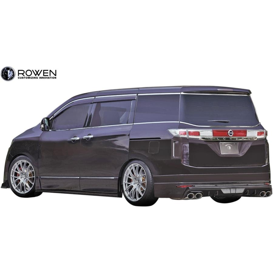 【M's】 日産 E52 エルグランド ハイウェイスター 前期 後期 (2010.08-) ROWEN リアコーナーパネル 左右 ／／ ロエン ロウェン エアロ パーツ カスタム 1N002D00｜emuzu-international｜05