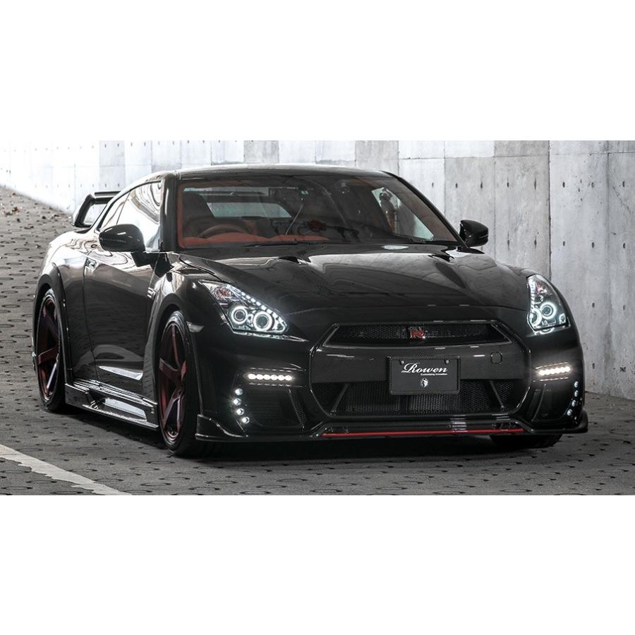 【M's】日産 R35 GT-R 中期 (2010.12-2016.06) ROWEN リアフェンダーアーチエクステンション 左右／／FRP製 ロエン ロウェン GTR エアロ 1N003F00｜emuzu-international｜11