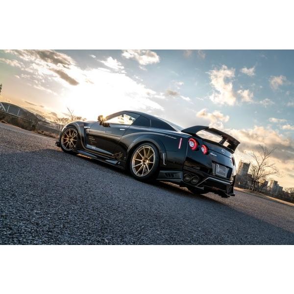GT-R 【M's】日産 R35 後期 (2016.07-) ROWEN サイドステップ 左右