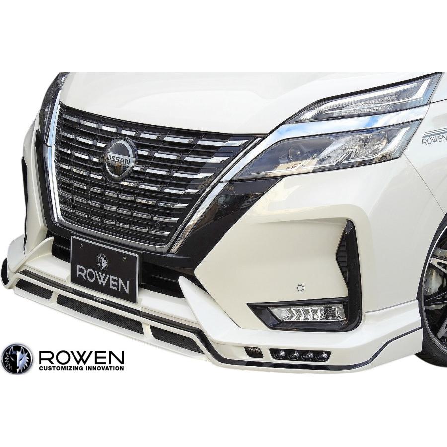 【M's】日産 C27 セレナ Highway Star (2019.08-) ROWEN フロントスポイラー／／スタイルキット エアロ ロエン ロウェン ローウェン ローエン 1N006A00｜emuzu-international｜02