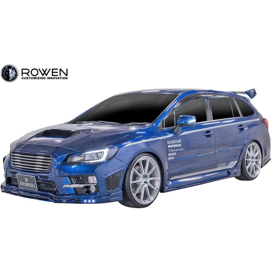 【M's】 スバル レヴォーグ A-C型 VM4 VMG (2014.6-2017.7) ROWEN RR フロントバンパー ／／ FRP ロエン ロウェン エアロ パーツ LEVORG レボーグ 1S005A10の画像
