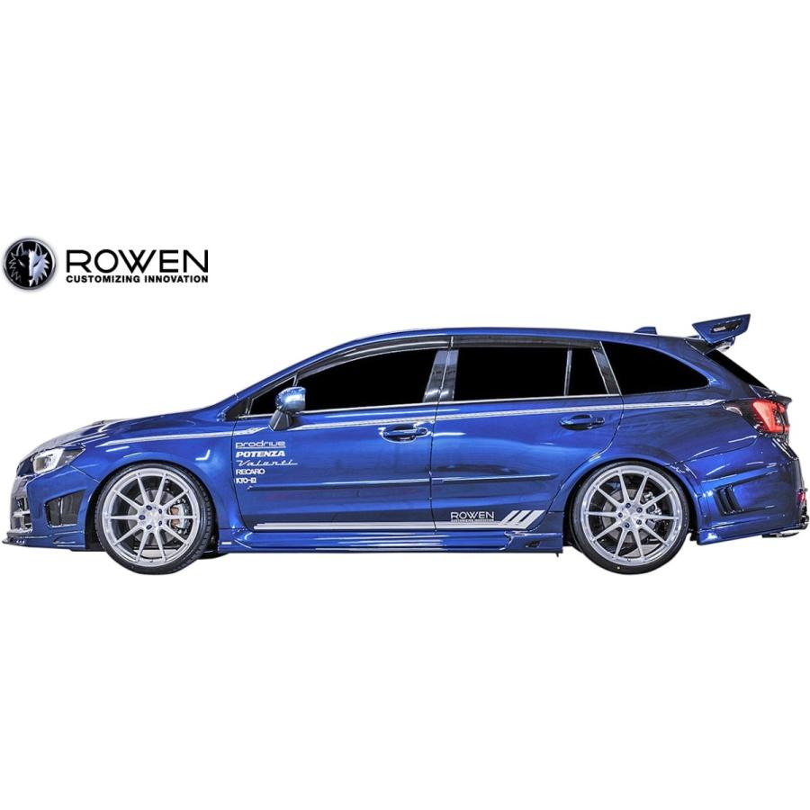 【M's】 スバル レヴォーグ A-C型 VM4 VMG (2014.6-2017.7) ROWEN RR フロントバンパー ／／ FRP ロエン ロウェン エアロ パーツ LEVORG レボーグ 1S005A10の画像