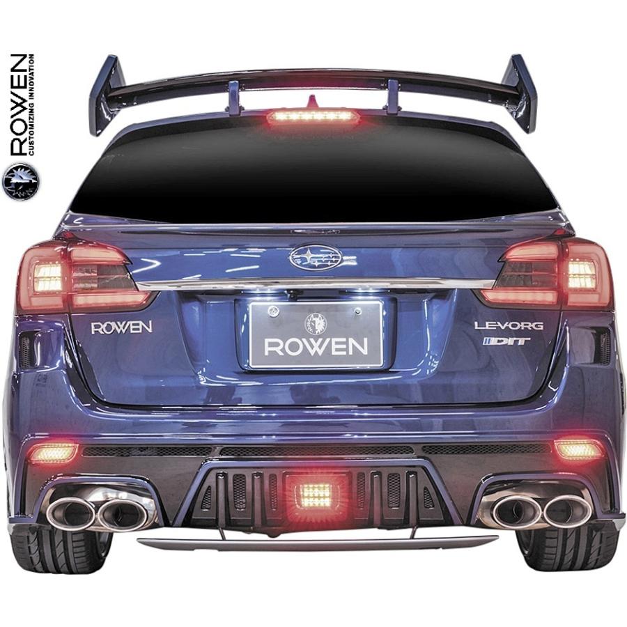 【M's】 スバル レヴォーグ A-C型 VM4 VMG (2014.6-2017.7) ROWEN RR フロントバンパー ／／ FRP ロエン ロウェン エアロ パーツ LEVORG レボーグ 1S005A10の画像